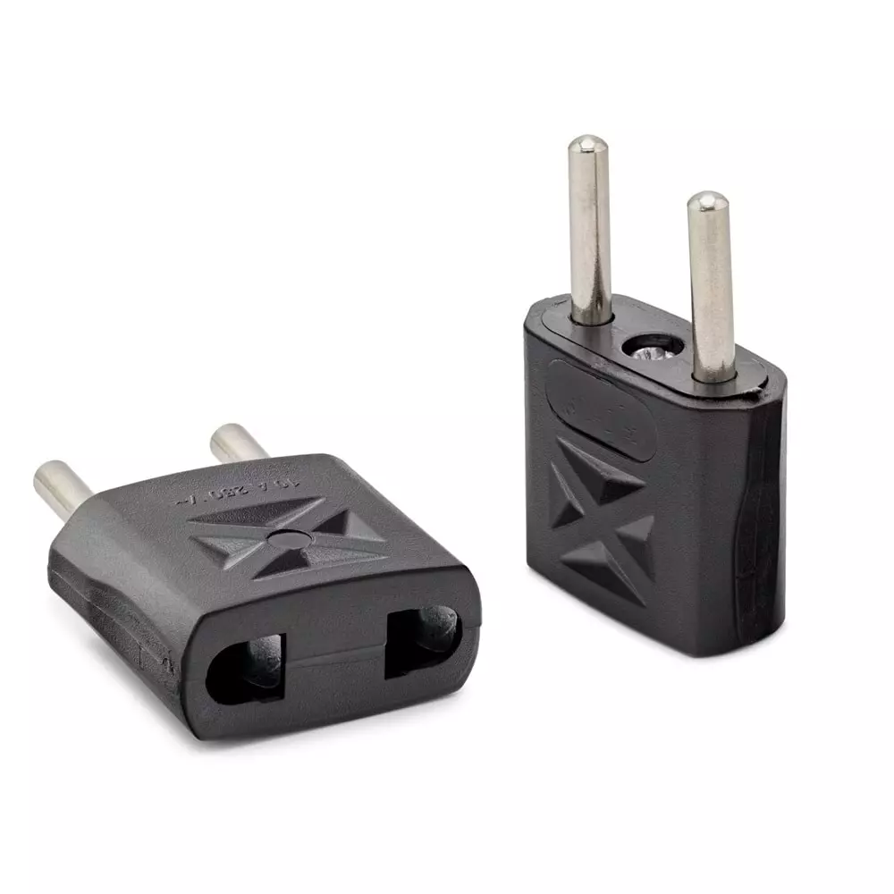 Fiş Adaptör 4mm Yurt dışı adaptor dönüştürücü