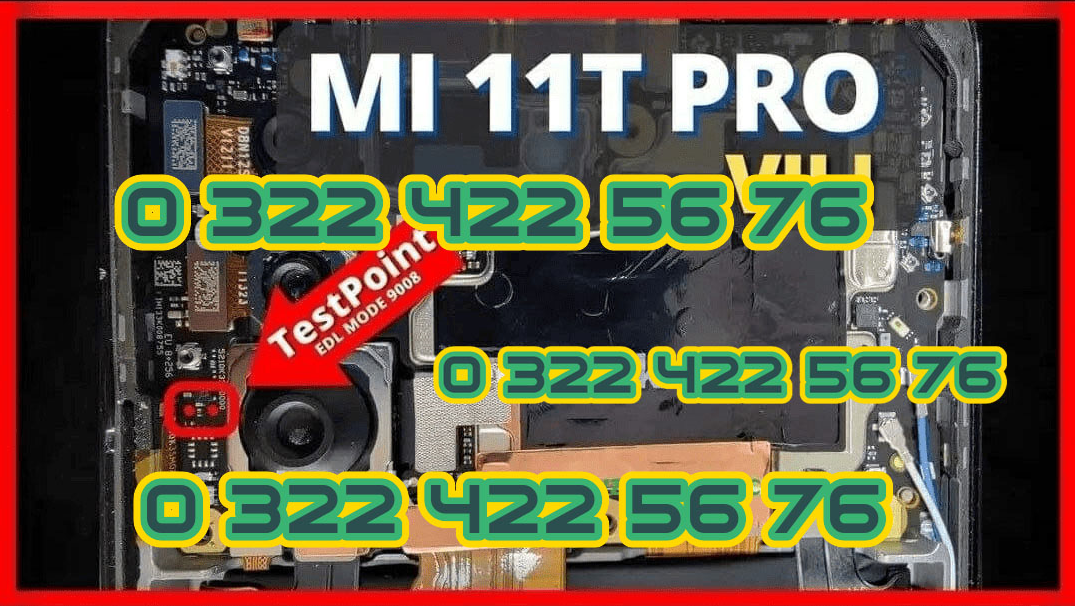 Xiaomi Mi 11T Pro (vili) test point