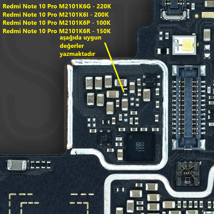 Xiaomi Redmi Note 10 Pro (Sweet) Dual Imei Repair